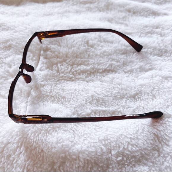 Sam Tortoise Brown Rectangular Reading Glasses - Picture 8 of 15